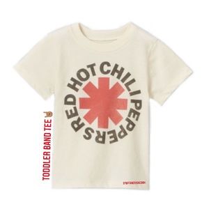 Red Hot Cili Peppers Vtg Style Band T Shirt 5T